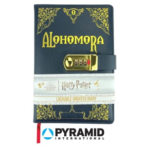 SR74023 Notebook - Harry Potter alohomora lockable